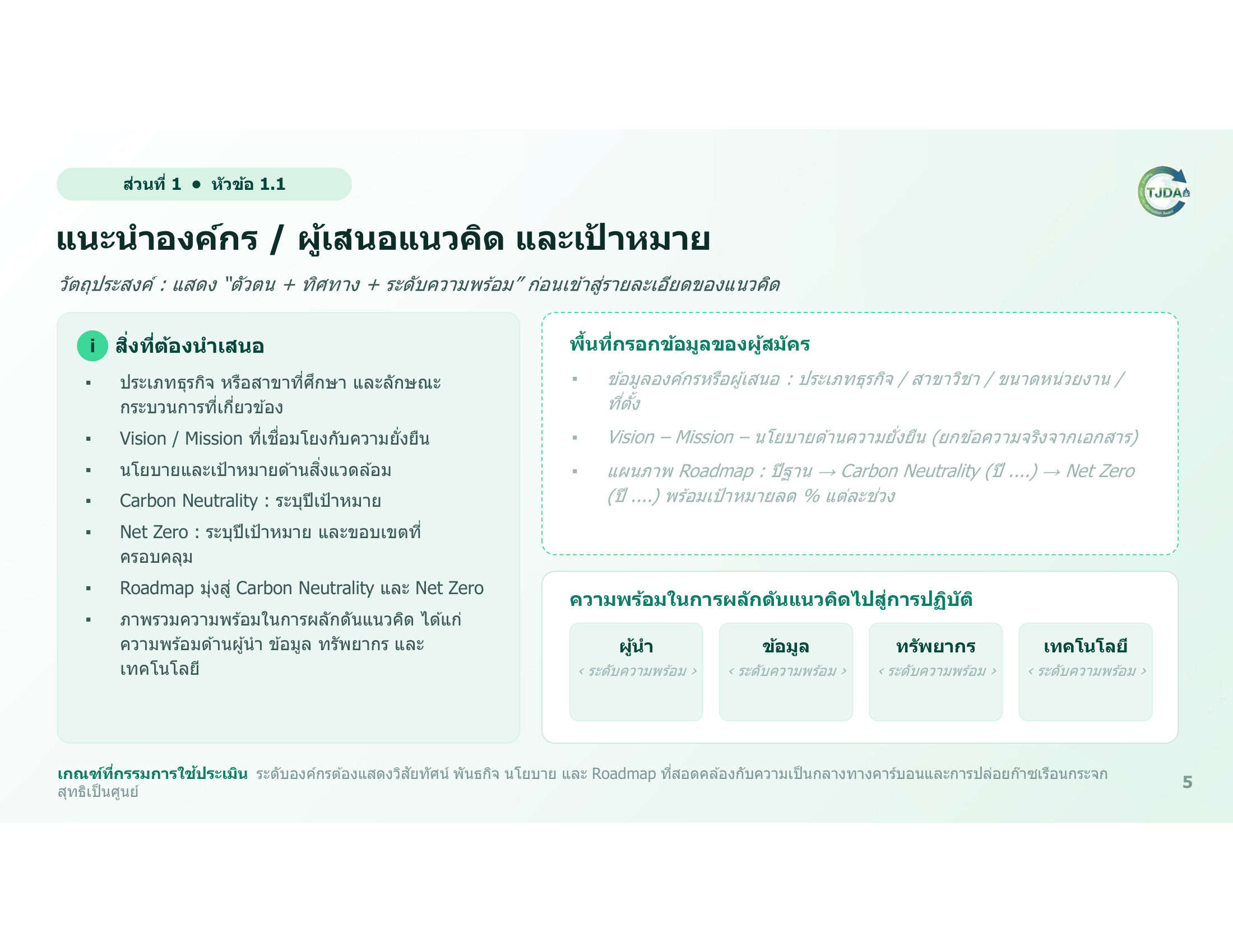 เอกสารภาพรวมTJDA 2027